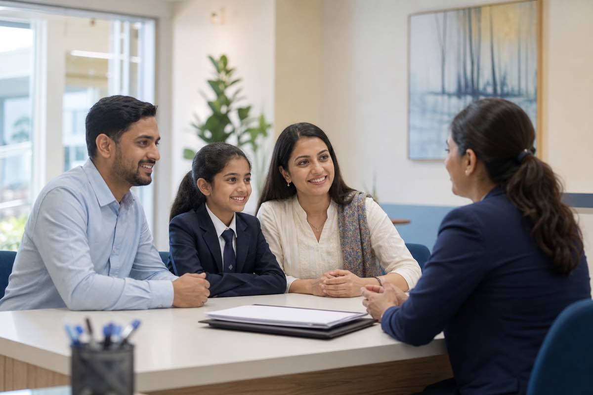 CBSE school admission Bangalore campus consultation with Indian parents